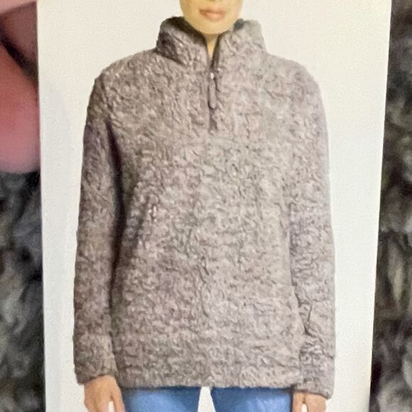 Weatherproof Vintage Pullover Fuzzy Jacket nwt - Picture 1 of 9